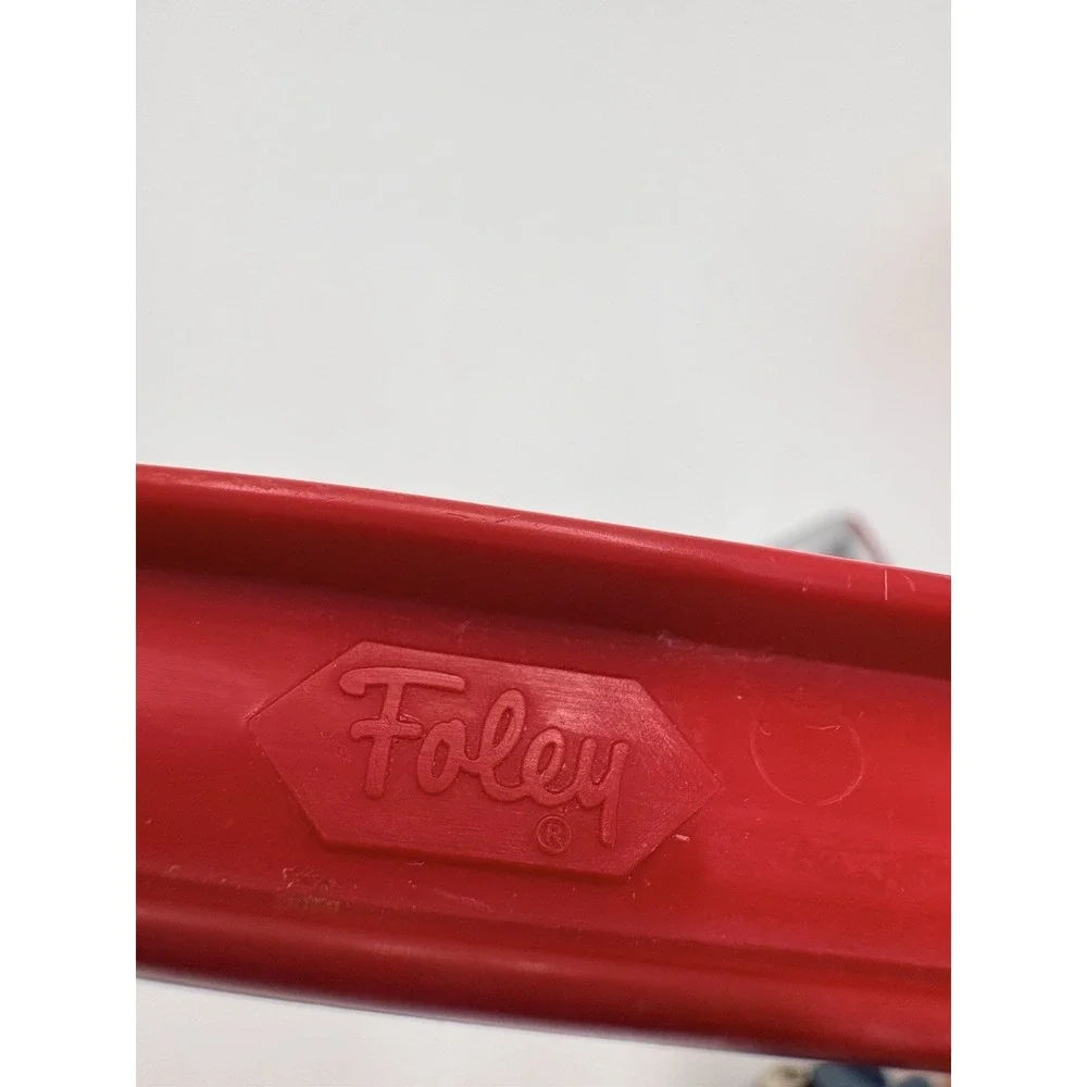 Foley Red Nylon Plastic Solid Serving Spoon Retro MCM Retro Kitchen Vintage